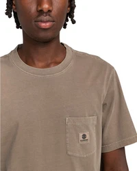 Element T-Shirt Basic Pocket Khaki/Beige/Braun