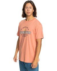 Quiksilver T-Shirt Floating Around Rosa/Rot/Orange