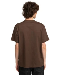 Element T-Shirt Skateboard Co Dunkelbraun/Braun
