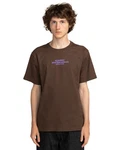 Element T-Shirt Skateboard Co Dunkelbraun/Braun