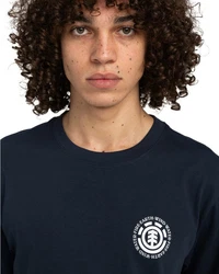 ELEMENT T-Shirt 'SEAL' Blau/Dunkelblau/Hellblau