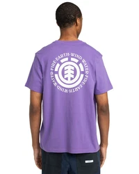ELEMENT T-Shirt 'SEAL' Lila/Dunkelblau/Fliederfarben