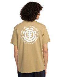 ELEMENT T-Shirt 'SEAL' Khaki/Beige/Braun