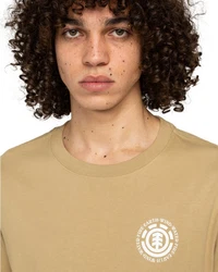 ELEMENT T-Shirt 'SEAL' Khaki/Beige/Braun