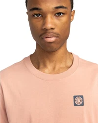 Element T-Shirt Joint Texture Rosa/Beige/Gold