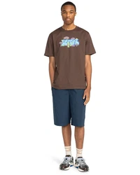 Element T-Shirt Walkin Dunkelbraun/Braun/Beige