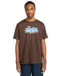 Element T-Shirt Walkin Dunkelbraun/Braun/Beige