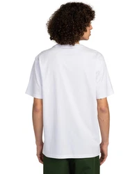 Element T-Shirt Walkin Weiß/Orange/Hellblau