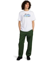 Element T-Shirt Walkin Weiß/Orange/Hellblau