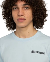 Element T-Shirt Blazin Hellblau/Blau