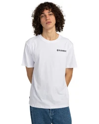 Element T-Shirt Blazin Weiß/Beige/Grau