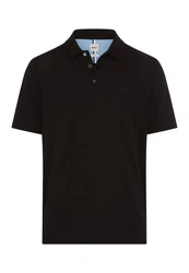 Brax Poloshirt Style PETE Schwarz/Dunkelblau