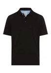 Brax Poloshirt Style PETE Schwarz/Dunkelblau