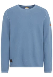 camel active Herren Feinstrickpullover aus Organic Cotton Blau
