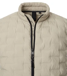 CASAMODA Weste Khaki/Braun/Beige
