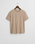 Gant T-Shirt SHIELD Regular Fit Khaki/Beige/Braun