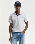 Gant Poloshirt Regular Contrast Pique Rugger Grau