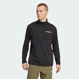 Crop-Top TERREX MULTI CLIMACOOL 1/2 ZIP LONGSLEEVE