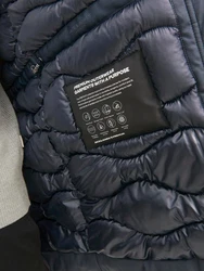 JACK & JONES Parka CLEMENT Dunkelblau/Blau/Hellblau
