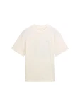 TOM TAILOR T-Shirt Khaki/Weiß/Beige/Creme