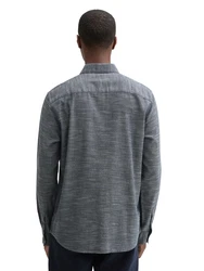 TOM TAILOR Kurzarmshirt T-Shirt Grau/Hellblau/Dunkelblau/Dunkelgrau/Blau/Hellgrau
