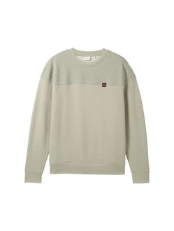 TOM TAILOR Sweater Sweatshirt Denim TOM TAILOR Sweater Sweatshirt Denim