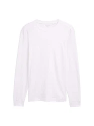 TOM TAILOR T-Shirt Weiß/Creme