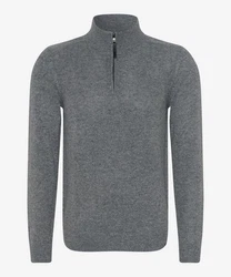 Brax Sweatshirt Strickpullover STYLE.STEFFEN Dunkelgrau/Grau/Hellgrau/Dunkelblau