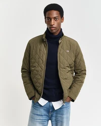 Gant Outdoorjacke QUILTED WINDCHEATER grün