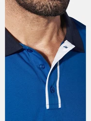 Jan Vanderstorm Poloshirt ISFRIED Blau/Dunkelblau/Hellblau