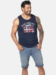 Jan Vanderstorm Muskelshirt OLOF Dunkelblau