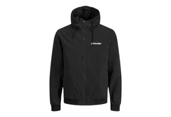JACK & JONES JJERUSH Hood Bomber NOOS 12200208 Schwarz/Dunkelgrau/Grau/Gelb/Lila