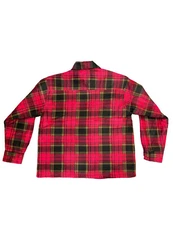 Egomaxx Blouson Thermohemd Holzfäller Gefütterte Jacke (2596) weinrot (2596)