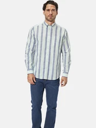 Babista Langarmhemd MARINETTO Blau/Hellblau