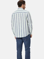 Babista Langarmhemd MARINETTO Blau/Hellblau