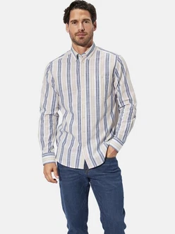Babista Langarmhemd MARINETTO Blau/Hellblau/Grau/Rot/Weiß Babista Langarmhemd MARINETTO Blau/Hellblau/Grau/Rot/Weiß