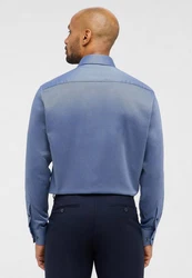Eterna Langarmhemd MODERN FIT Hellblau/Dunkelblau/Grau/Blau