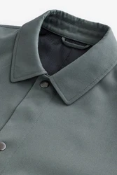 Next Sakko Coach-Jacke aus Twill Grün/Dunkelgrün/Hellgrün