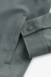 Next Sakko Coach-Jacke aus Twill Grün/Dunkelgrün/Hellgrün