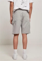 URBAN CLASSICS Double Knee Carpenter Shorts Khaki/Beige/Hellgrau
