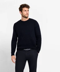 Brax Strickpullover Dunkelblau/Schwarz