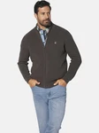 Jan Vanderstorm Strickjacke NORANDER Grau/Braun/Khaki/Dunkelgrau