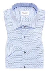 Eterna Blusenshirt Hemd (4163 C18K) mittelblau