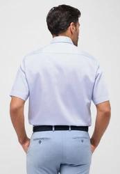Eterna Blusenshirt Hemd (4163 C18K) mittelblau