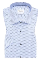 Eterna Blusenshirt Hemd (4163 C18K) mittelblau
