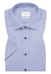 Eterna Kurzarmhemd Dunkelblau/Blau/Pastell/Hellblau/Grau/Fliederfarben