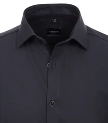 CASAMODA VENTI Business Langarmhemd Dunkelblau/Schwarz/Dunkelgrau