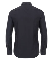CASAMODA VENTI Business Langarmhemd Dunkelblau/Schwarz/Dunkelgrau