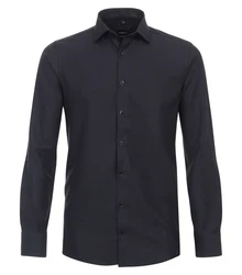 CASAMODA VENTI Business Langarmhemd Dunkelblau/Schwarz/Dunkelgrau