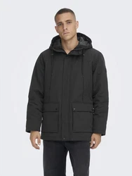 Only & Sons Parka ONSJAYDEN schwarz